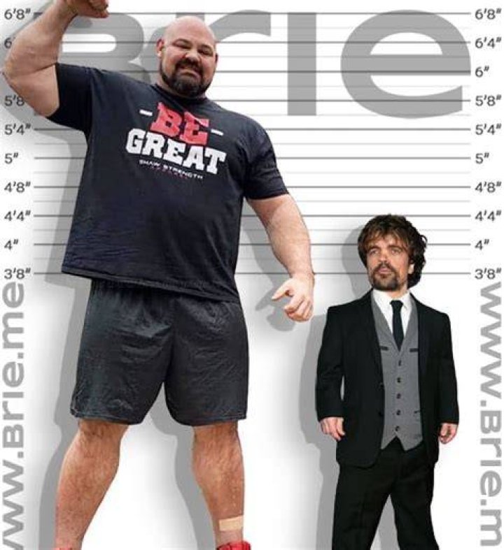 Brian Shaw, height 6.9 ft (2.03m) weight 430 lbs (190 kg) r/AbsoluteUnits