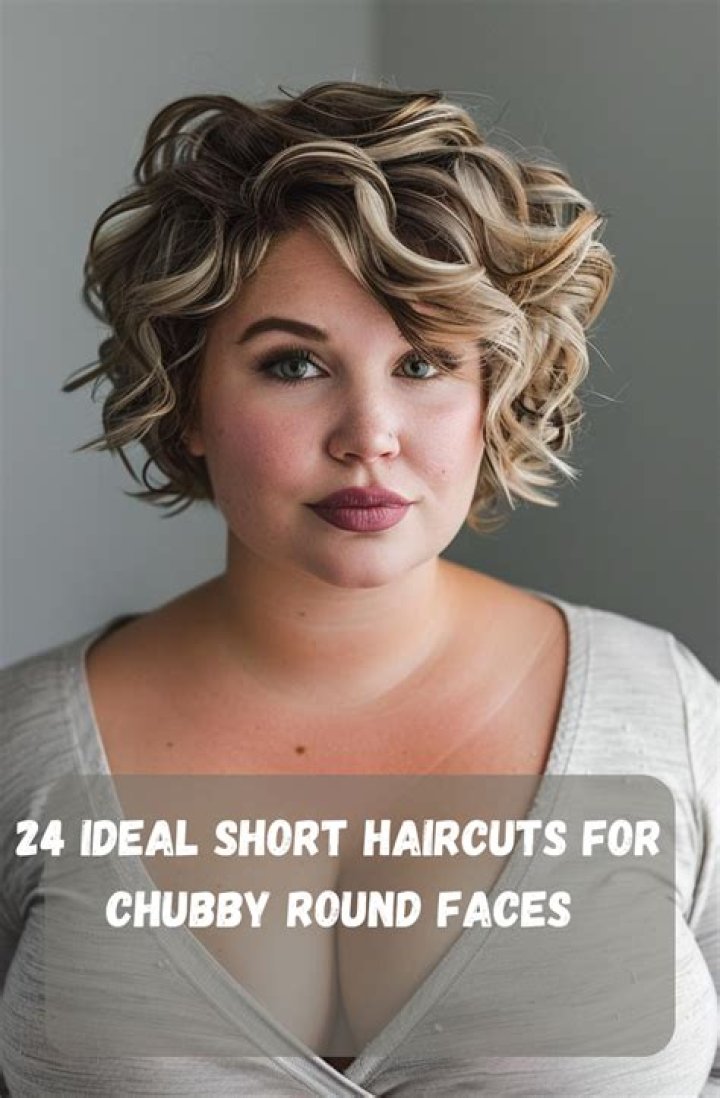 curly short hair for chubby face TanithGibbie