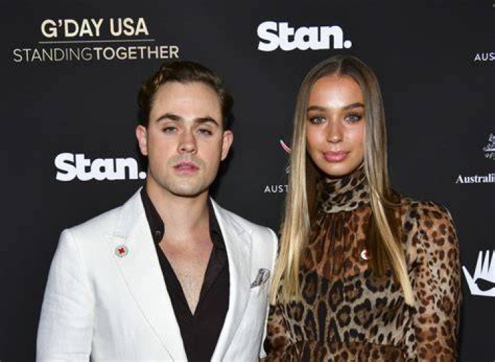 Dacre Montgomery & Girlfriend Liv Pollock Make One Hot Couple at SAG