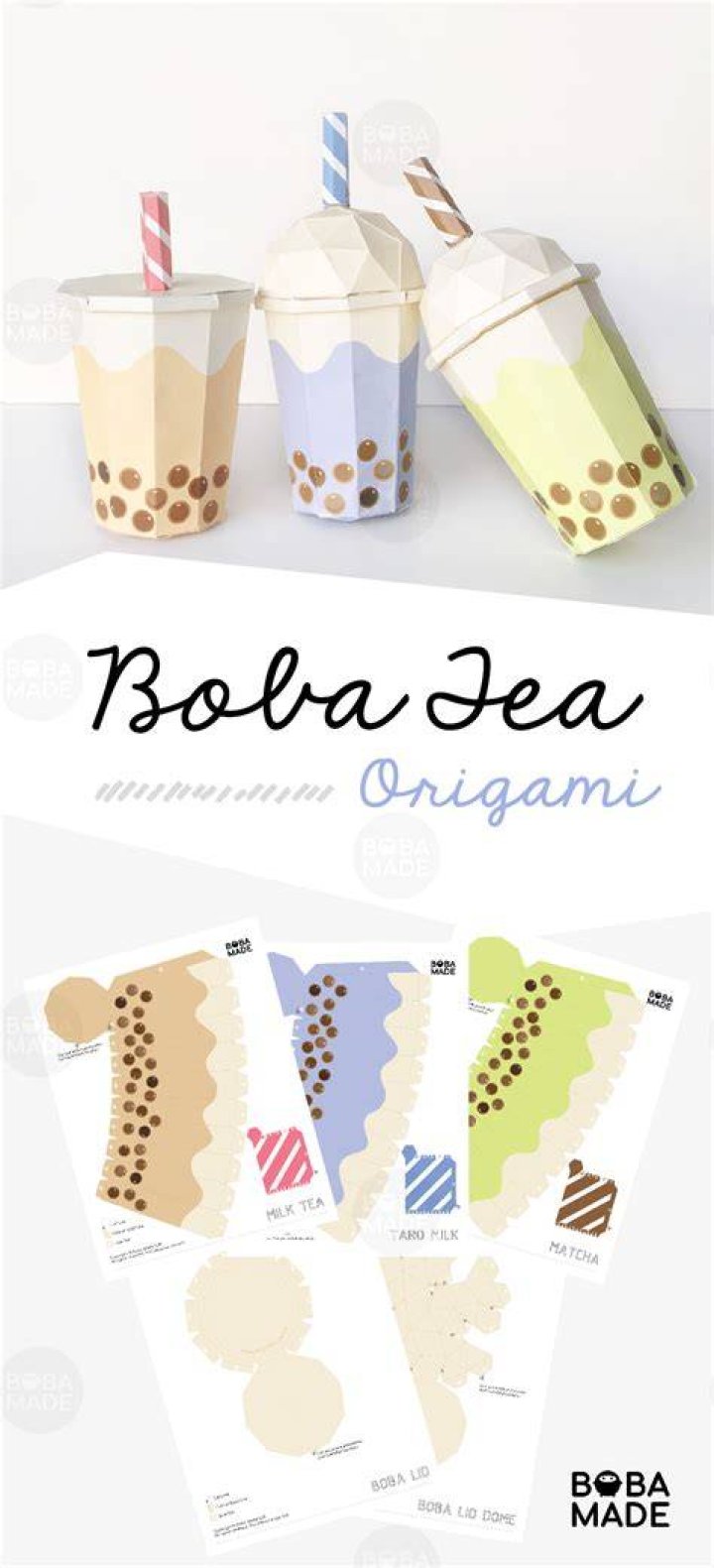 Diy Milk Tea Print Diy Paper Doll Play Cat Bubble Tea Shop Free
