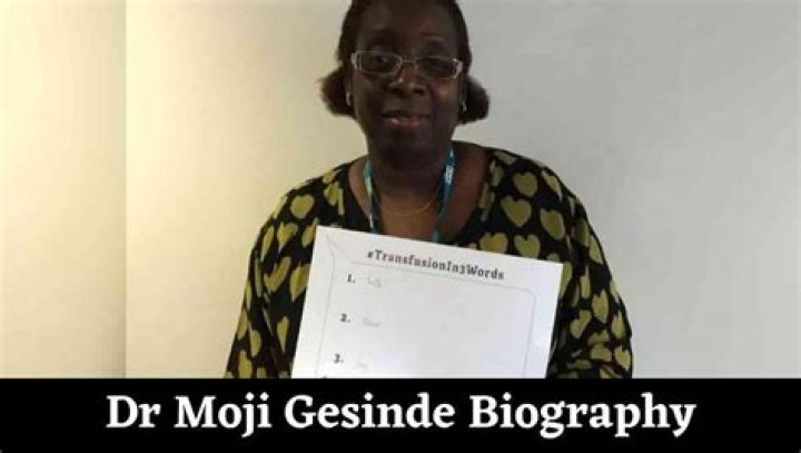 Dr Moji Gesinde Wikipedia And Age Obituary And Death Cause