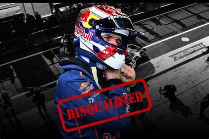 F1 News Max Verstappen Disqualified After "Pathetic" Behaviour During