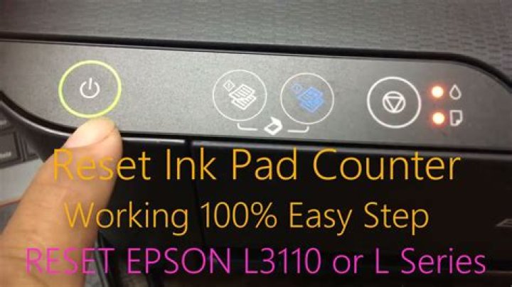 How To Reset Waste Inkpad Counter Using Epson Adjustment Program