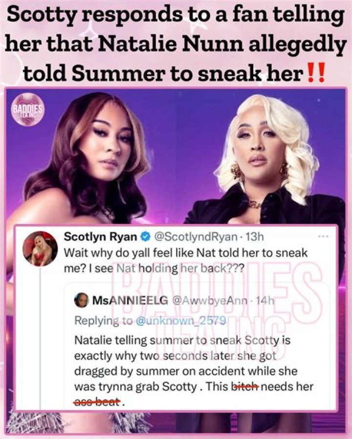 Natalie Nunn, Scotty Ryan embroiled in leaked video scandal Thaiger World