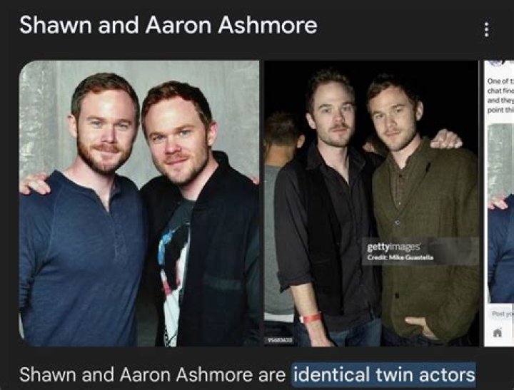 Shawn and Aaron Ashmore Celebrity Siblings You Probably Didn't Know