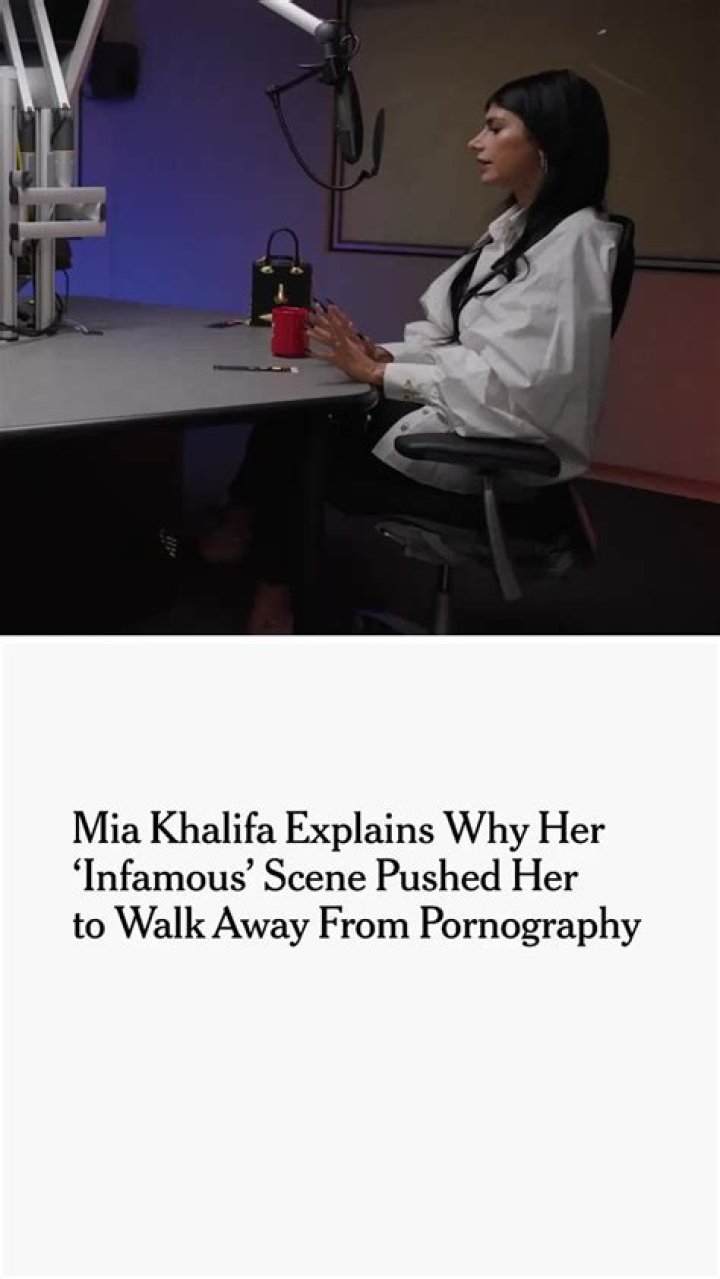 Why is XXX star Mia Khalifa the "most desirable" woman in the world